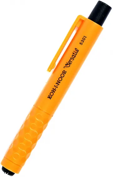 Карандаш цанговый пластиковый Versatil 5301, желтый обложка книги