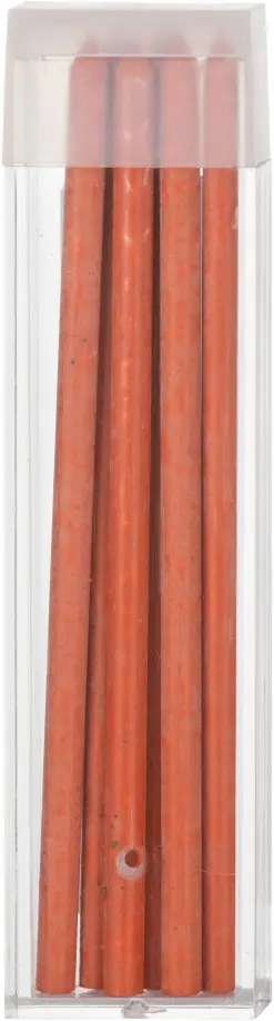 Стержни акварельные для цанговых карандашей Mondeluz 4230/5, красновато-оранжевый, 6 штук обложка книги
