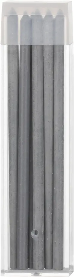 Стержни акварельные для цанговых карандашей Mondeluz 4230/35, платиновый серый, 6 штук обложка книги