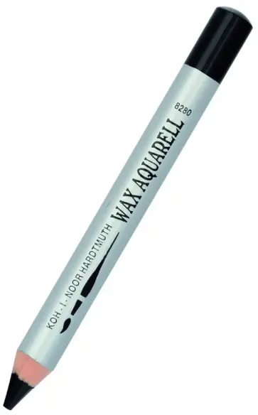 Карандаш восковой акварельный сажа слоновой кости обложка книги