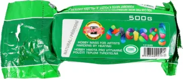 Масса для моделирования запекаемая в духовке Mass, телесная, 500 г обложка книги