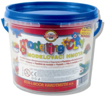 Пластилин в ведре, 8 цветов обложка книги