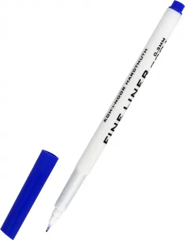 Линер, синий обложка книги