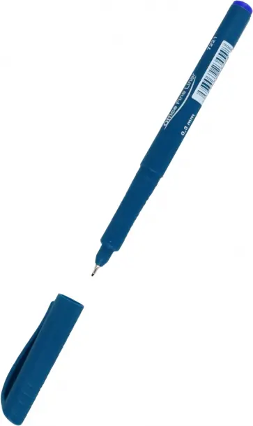 Линер, синий обложка книги