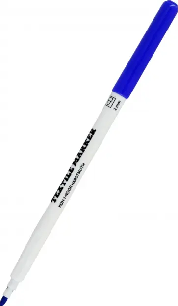 Маркер для ткани, синий обложка книги