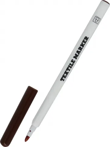 Маркер для ткани, коричневый обложка книги