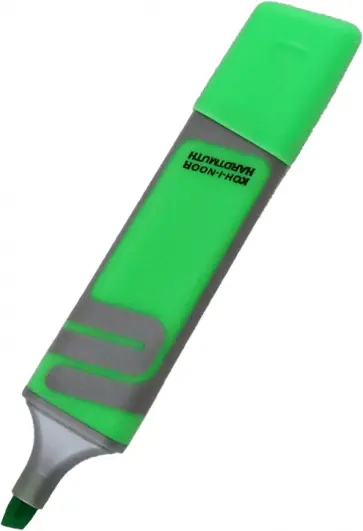 Маркер-текстовыделитель, зеленый обложка книги