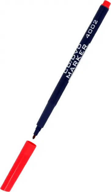 Маркер перманентный, 2 мм., красный Маркер перманентный, 2 мм., красный обложка книги