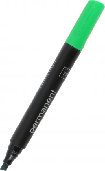 Маркер перманентный, зеленый Маркер перманентный, зеленый обложка книги