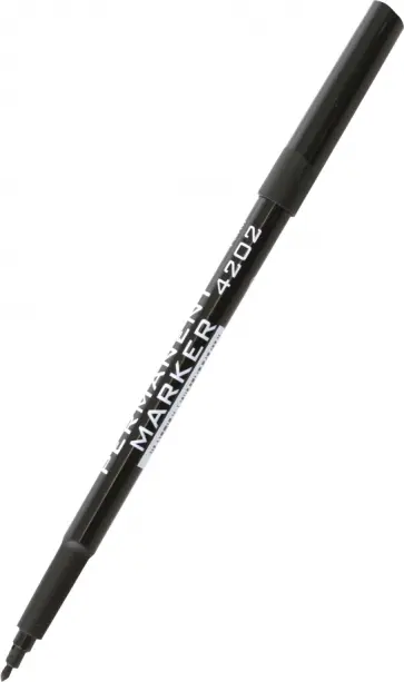 Маркер перманентный, черный обложка книги