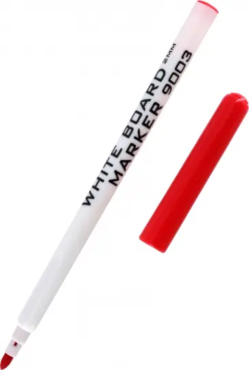 Маркер для белой доски, красный обложка книги