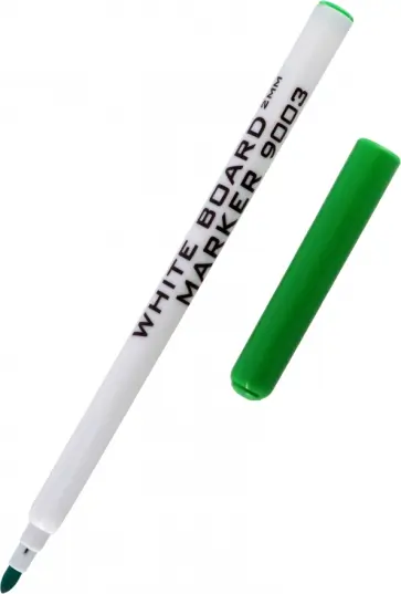 Маркер для белой доски, зеленый обложка книги