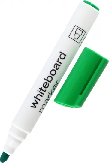 Маркер для белой доски, зеленый обложка книги