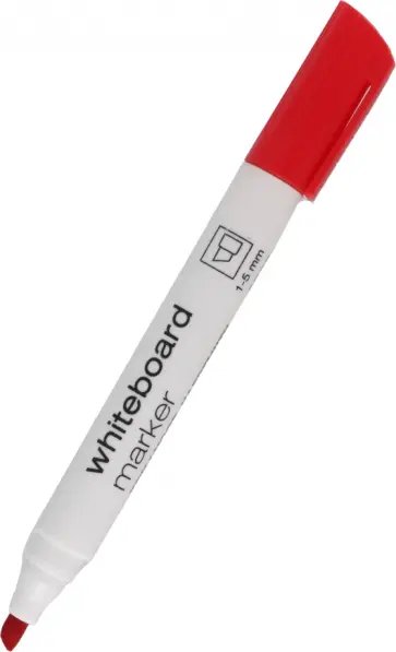 Маркер для белой доски, красный обложка книги