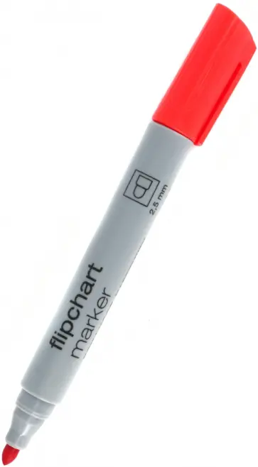 Маркер для флипчарта 1405, красный обложка книги