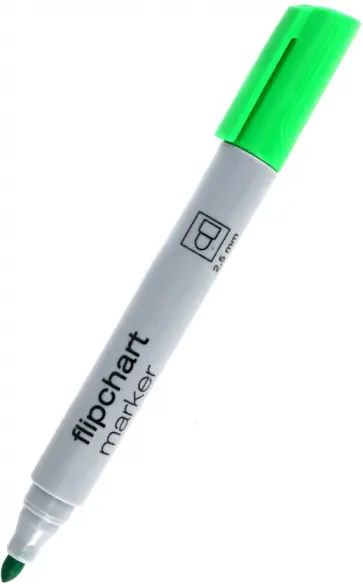 Маркер для флипчарта 1405, зеленый обложка книги