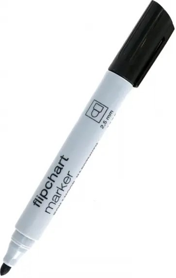 Маркер для флипчарта 1405, черный обложка книги