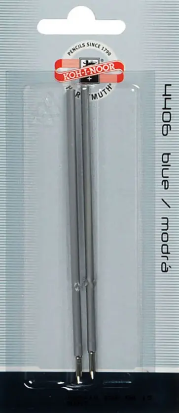 Стержень для шариковых ручек, синий, 2 штуки обложка книги