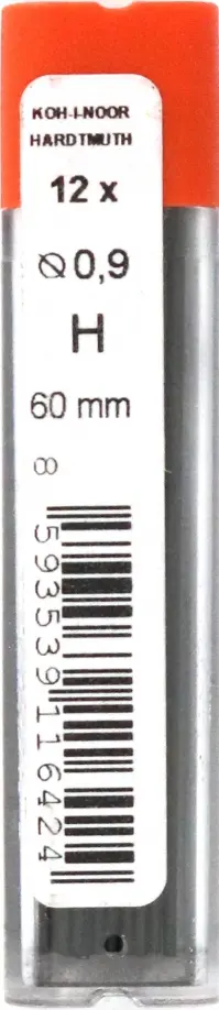 Стержни для механических карандашей 4172, Н, 12 штук обложка книги