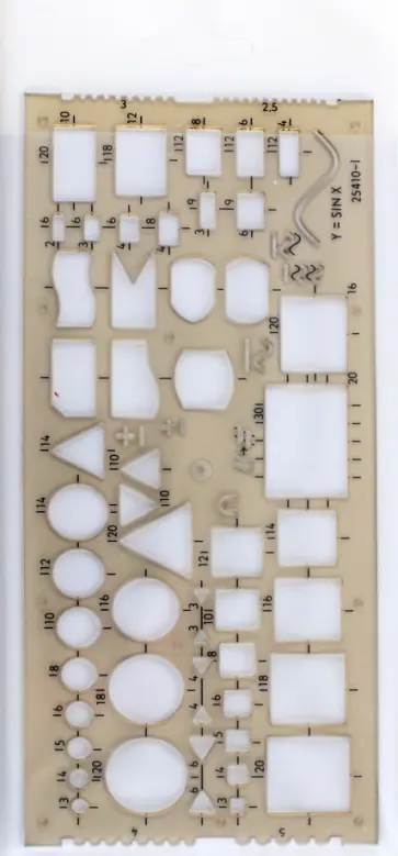 Шаблоны электрических схем, 3 штуки Шаблоны электрических схем, 3 штуки обложка книги