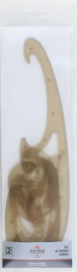 Набор лекал, 3 штуки Набор лекал, 3 штуки обложка книги