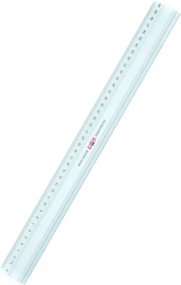 Линейка металлическая, 40 см. Линейка металлическая, 40 см. обложка книги