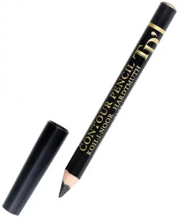 Карандаш контурный, черный обложка книги