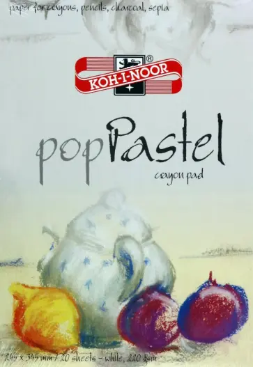 Бумага для пастели, 245х345 мм, 20 листов, белая Бумага для пастели, 245х345 мм, 20 листов, белая обложка книги