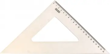 Угольник 45/226, прозрачный, пластиковый Угольник 45/226, прозрачный, пластиковый обложка книги