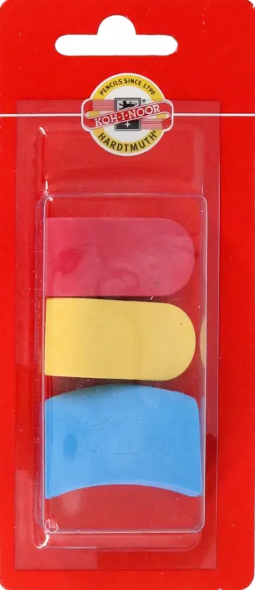 Ластик термопластичный, 3 штуки, в ассортименте Ластик термопластичный, 3 штуки, в ассортименте обложка книги