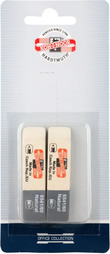 Ластики для графита и чернил, 2 штуки Ластики для графита и чернил, 2 штуки обложка книги