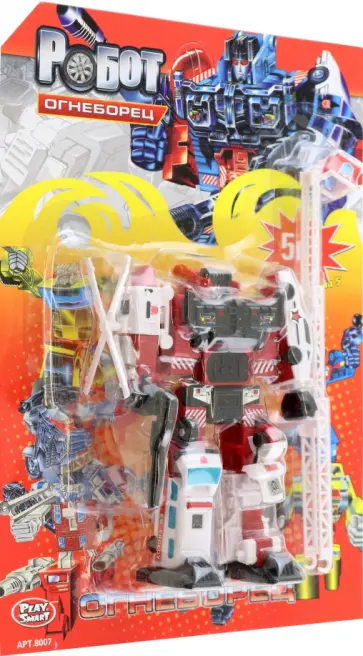 Трансформер Огнеборец обложка книги