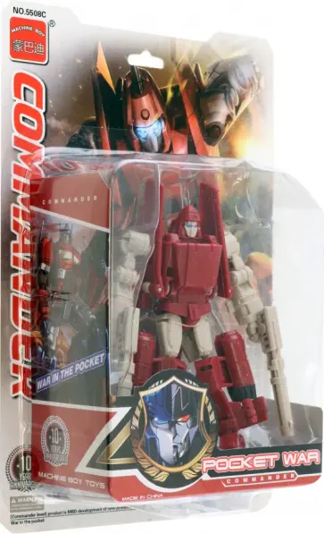 Трансформер робот Commander обложка книги