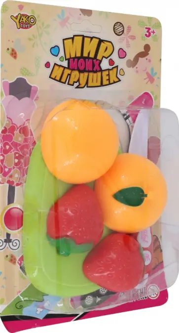 Набор посуды и продуктов Нарезаем продукты и готовим обложка книги