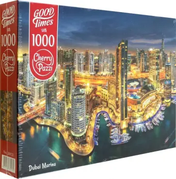 Cherry Puzzle-1000 Гавань Дубаи обложка книги