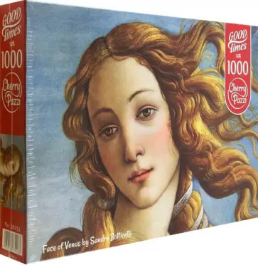 Cherry Puzzle-1000 Лик Венеры Боттичелли обложка книги