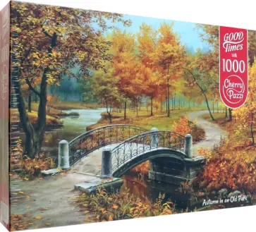 Cherry Puzzle-1000 Осень в старом парке обложка книги