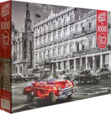 Cherry Puzzle-1000 Прогулка по Гаване обложка книги