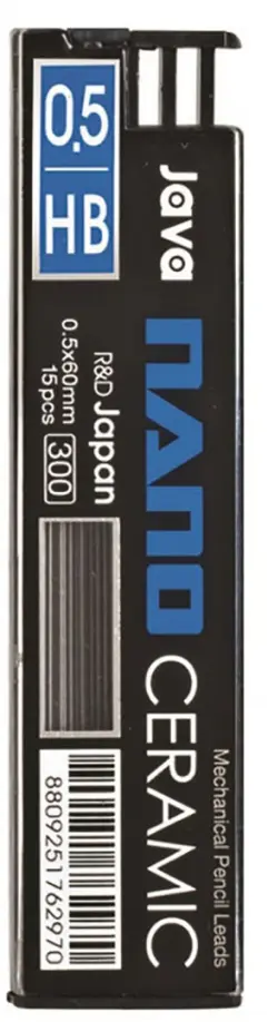 Грифель Nano-Ceramic Pensil Leadis, НВ, 15 штук Грифель Nano-Ceramic Pensil Leadis, НВ, 15 штук обложка книги