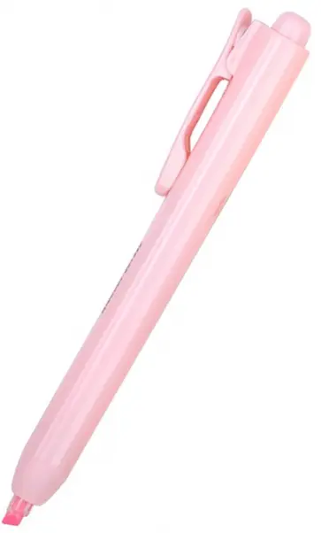 Текстовыделитель автоматический Highlighter-S Mild, нежно-розовый обложка книги