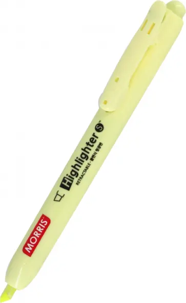 Текстовыделитель автоматический Highlighter-S Mild, нежно-желтый обложка книги