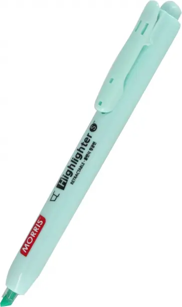 Текстовыделитель автоматический Highlighter-S Mild, нежно-мятный обложка книги