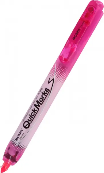 Текстовыделитель автоматический Highlighter-S, розовый обложка книги