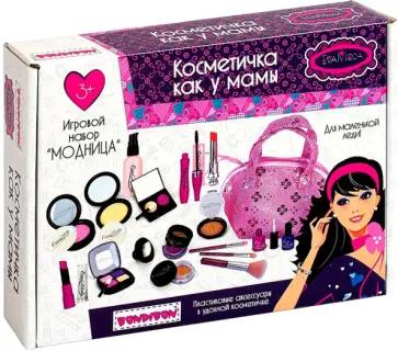 Игровой набор Eva Moda. Модница, 10 предметов в сумочке обложка книги