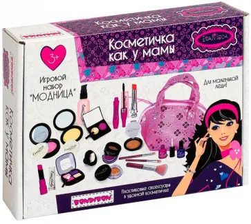 Игровой набор Eva Moda. Модница, 10 предметов в сумочке обложка книги