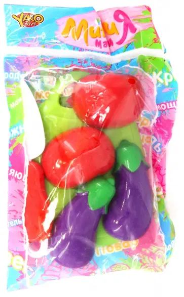 Набор продуктов, нарезка на липучках обложка книги