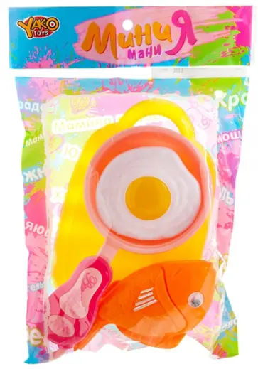 Набор продуктов Готовим еду, нарезка на липучках обложка книги