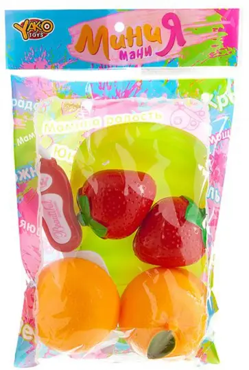 Набор продуктов, нарезка на липучках обложка книги