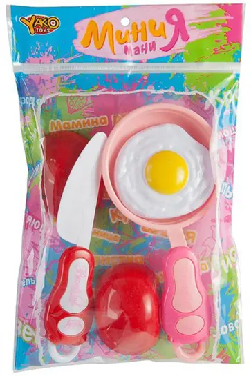 Набор посуды с продуктами в нарезку обложка книги