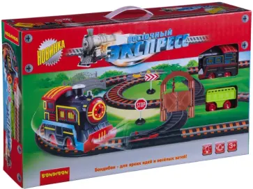 Железная дорога Восточный экспресс, с одним паровозом и вагоном обложка книги